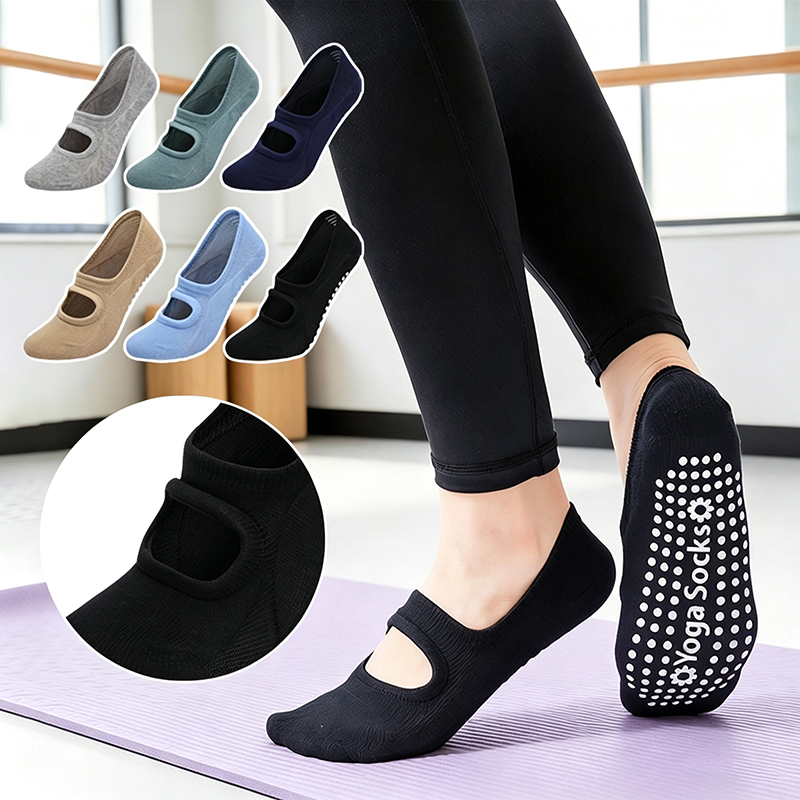 Pilate Yoga Workout - Kadınlar için Kaymaz Sırtı Açık Yoga